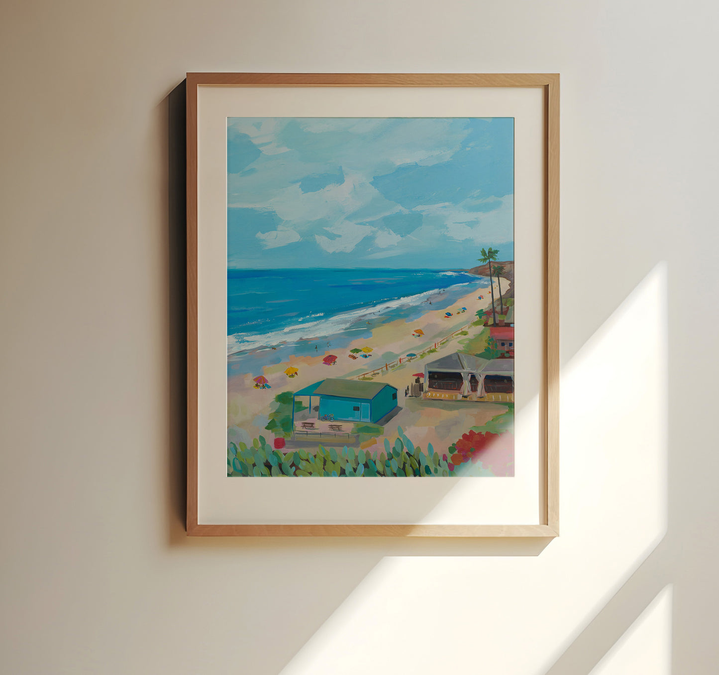 PRINT OF CRYSTAL COVE