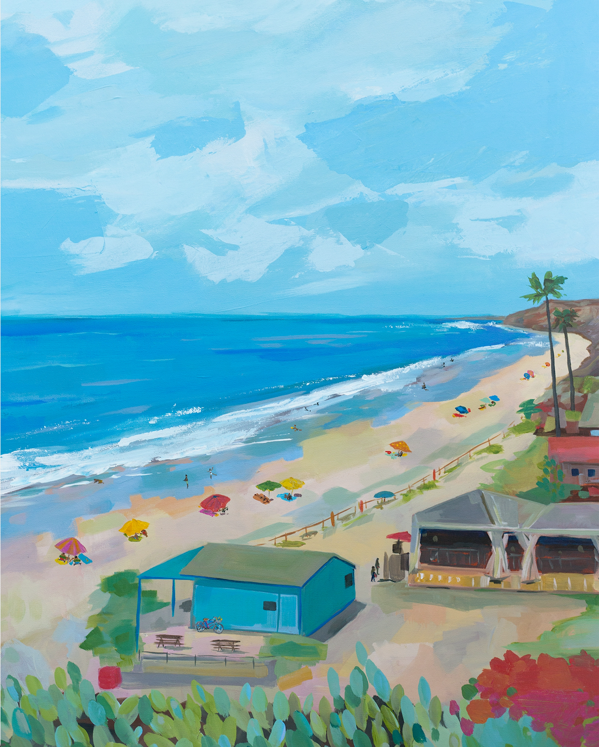 PRINT OF CRYSTAL COVE