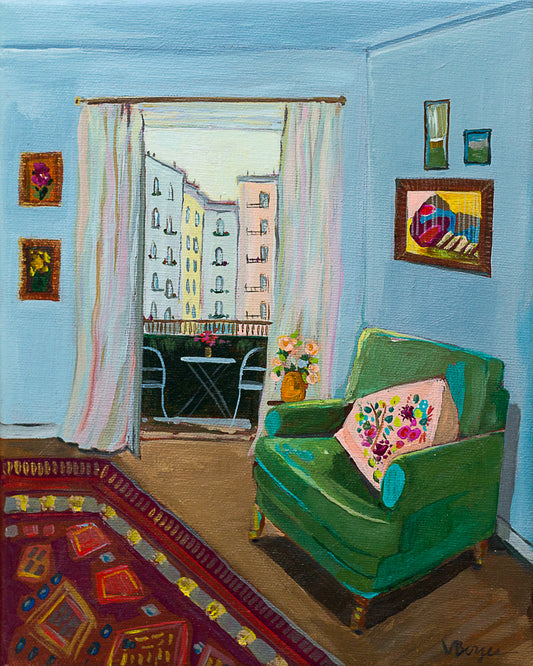 Green Chair in Paris